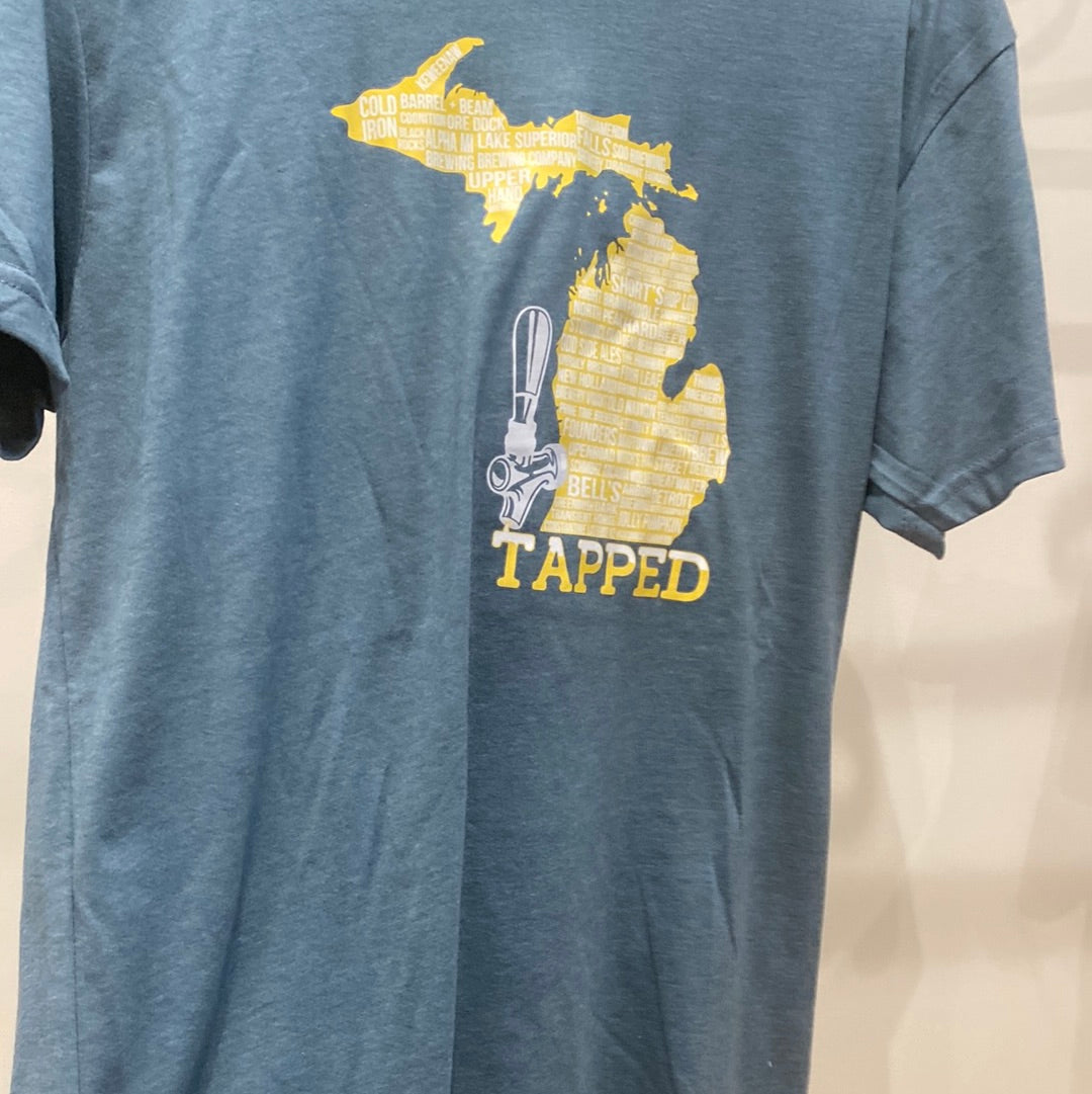 Michigan Tapped Graphic Tee Shirt