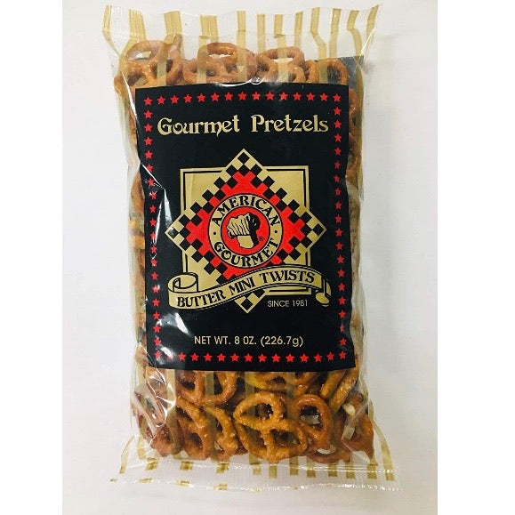8oz. Gourmet Mini Twist Pretzels