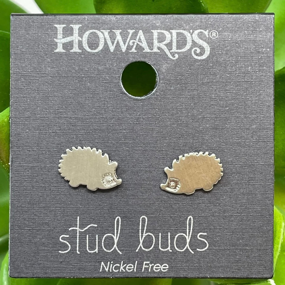 Hedgehog Stud Buds Earrings