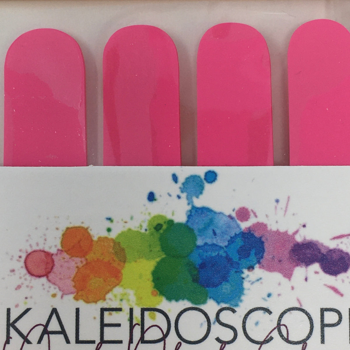 Kaleidoscope Nail Strips Primary Solids Collection