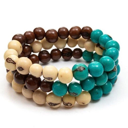Tagua Stackable Bracelets Set of 3
