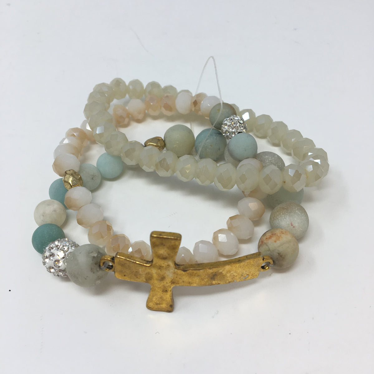 Cross Stretch Bracelet