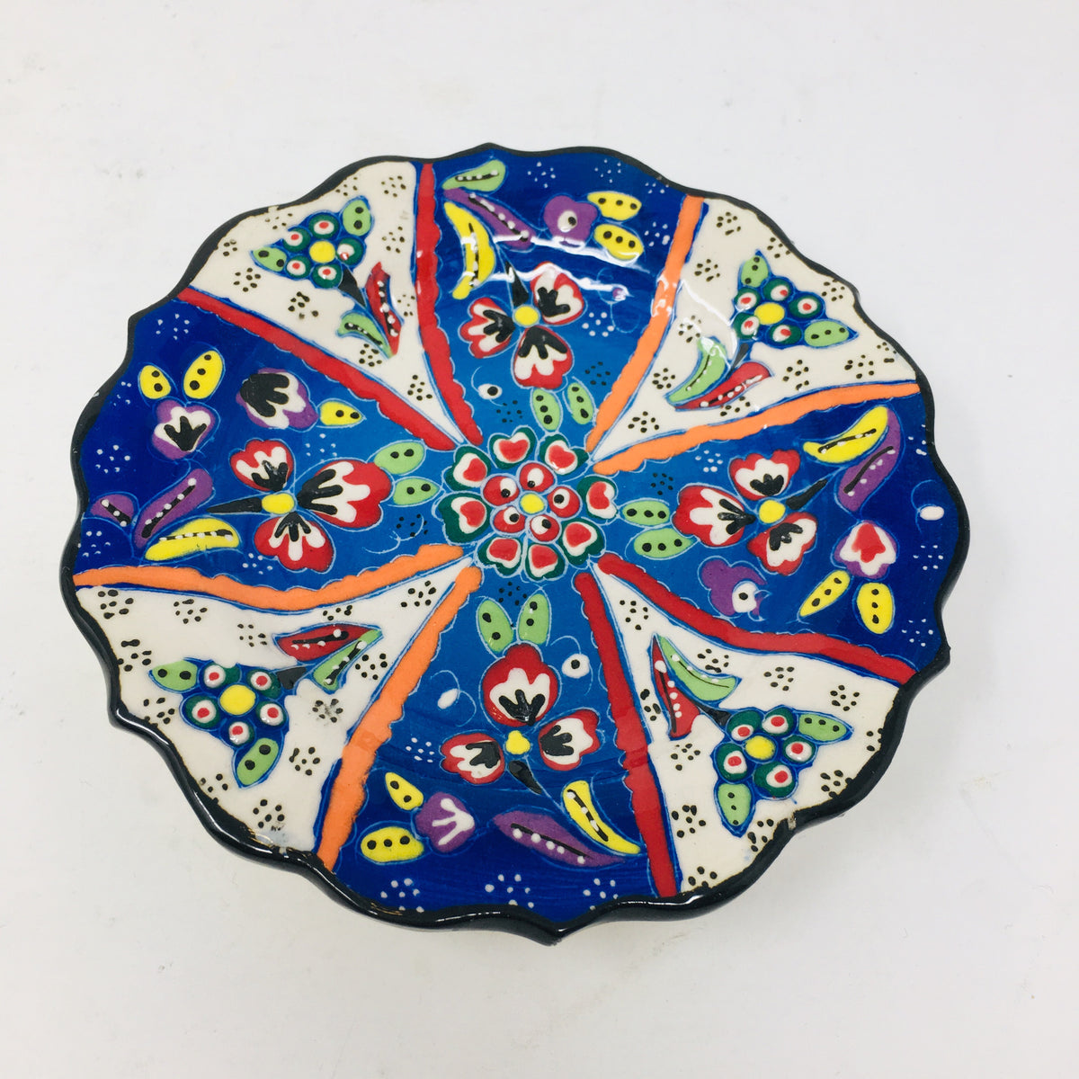 5&quot; Embossed Round Plate
