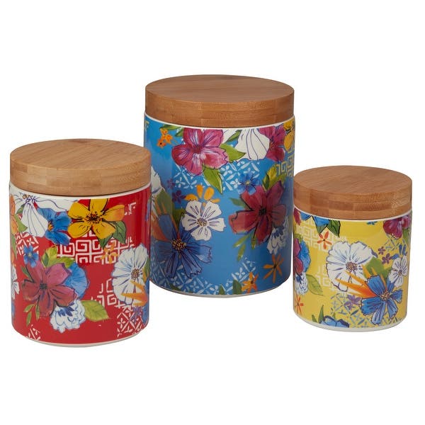 Flower Power Canister Set