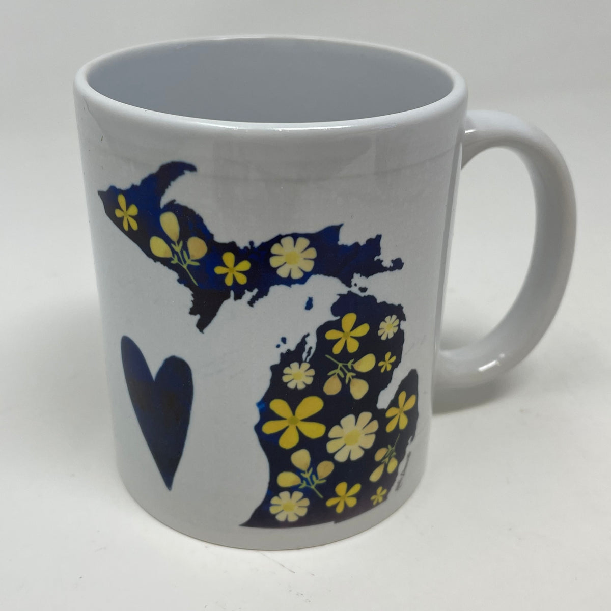 Polka Dot Mitten Michigan Mug