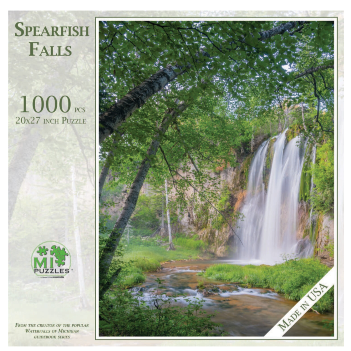 Spearfish Falls 1000 pc Jigsaw Puzzle