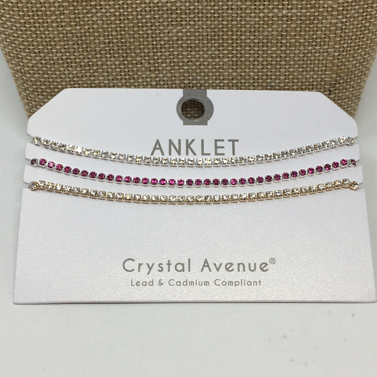 Set of 3 Anklets