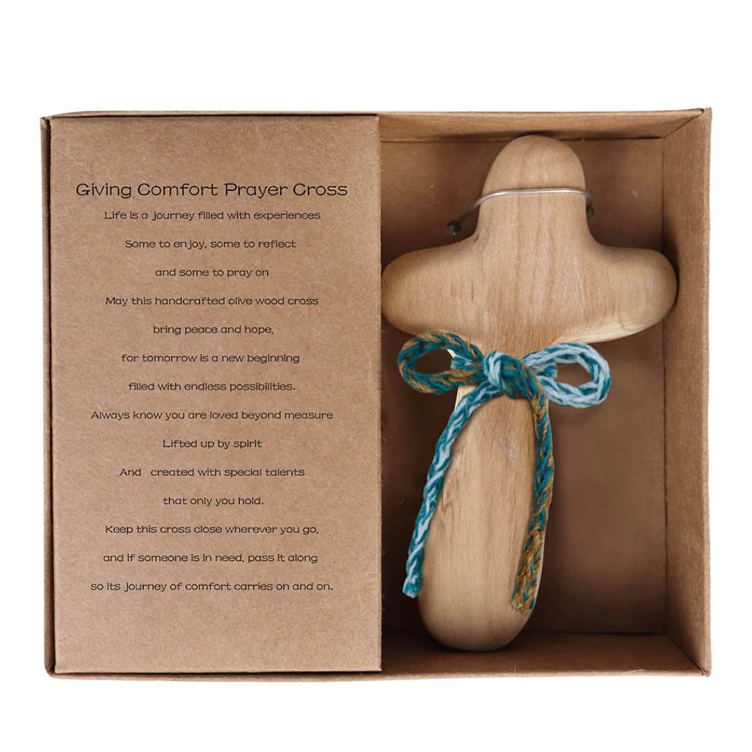 4&quot; Giving Comfort Prayer Cross