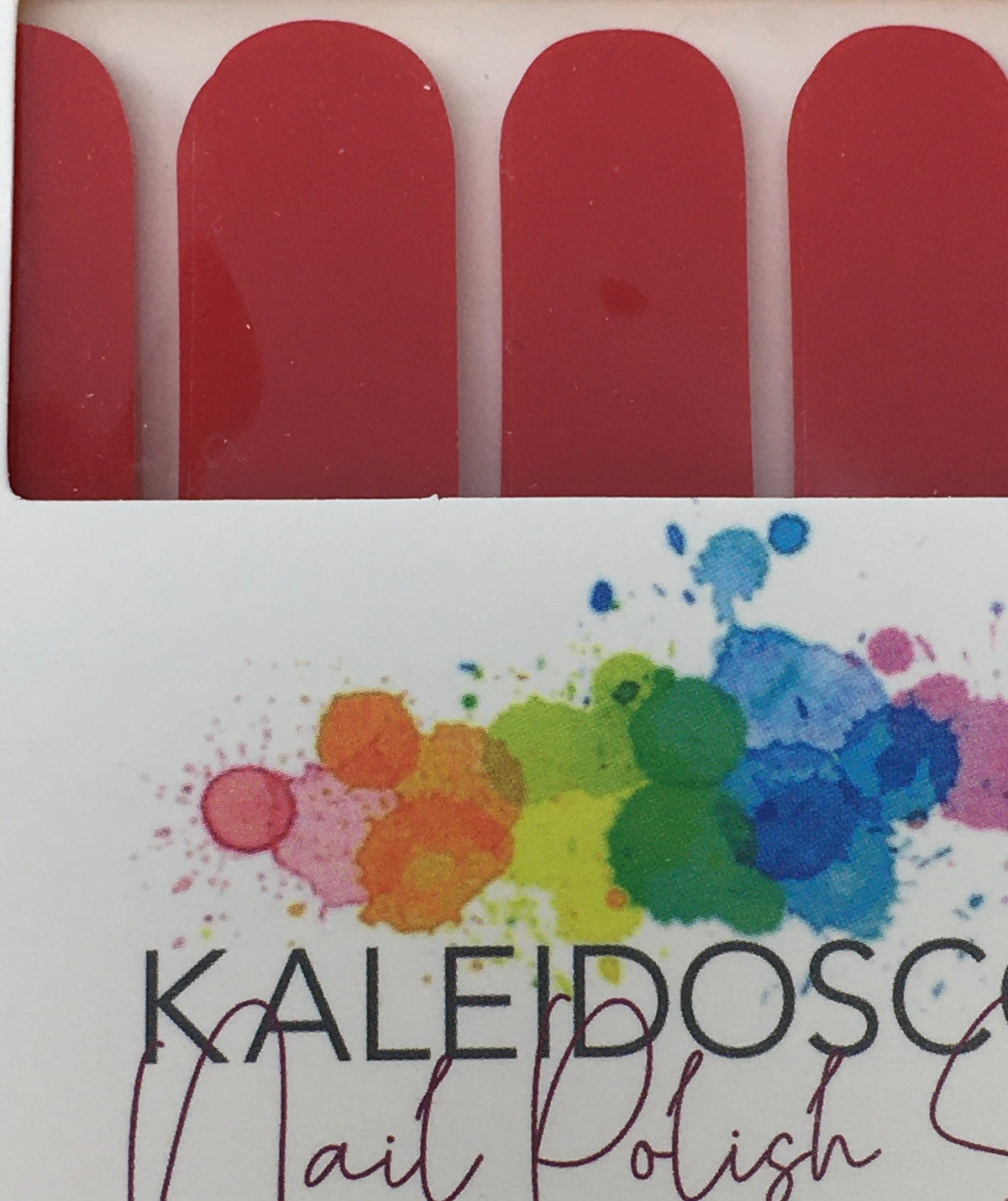 Kaleidoscope Nail Strips Primary Solids Collection