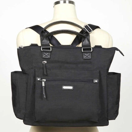3-in-1 Convertible Backpack w/ Phone Wristlet