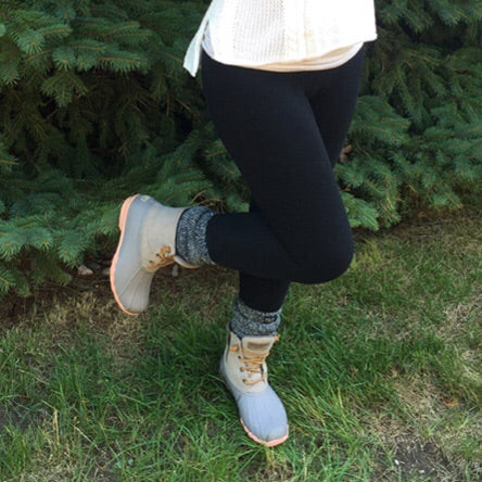 Polar Extreme Thermal Women’s Marl Socks Flat Top