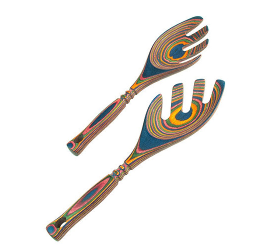 Rainbow Pakka 9&quot; Salad Leaf