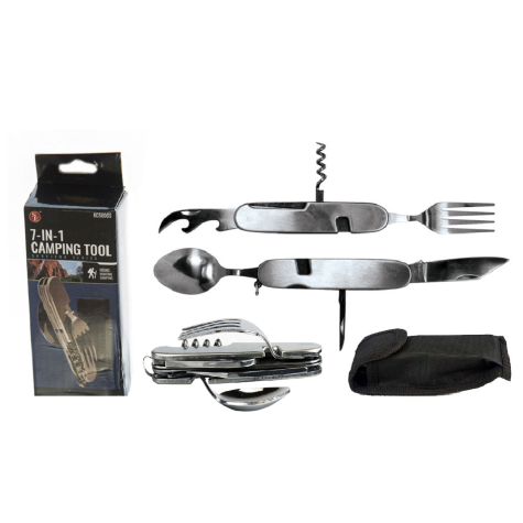 7-In-1 Camping Tool