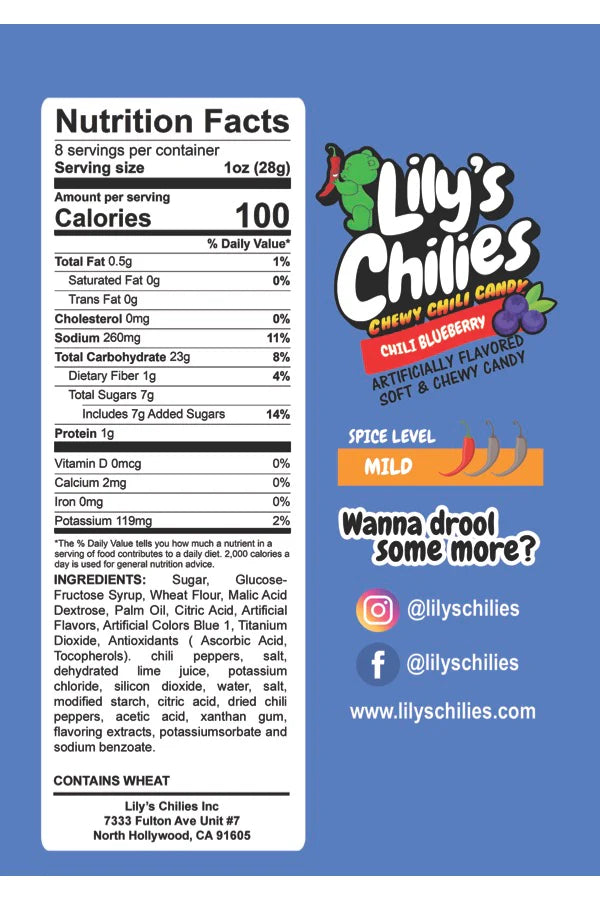 Lily&#39;s Chilies Chewy Chili Gummies