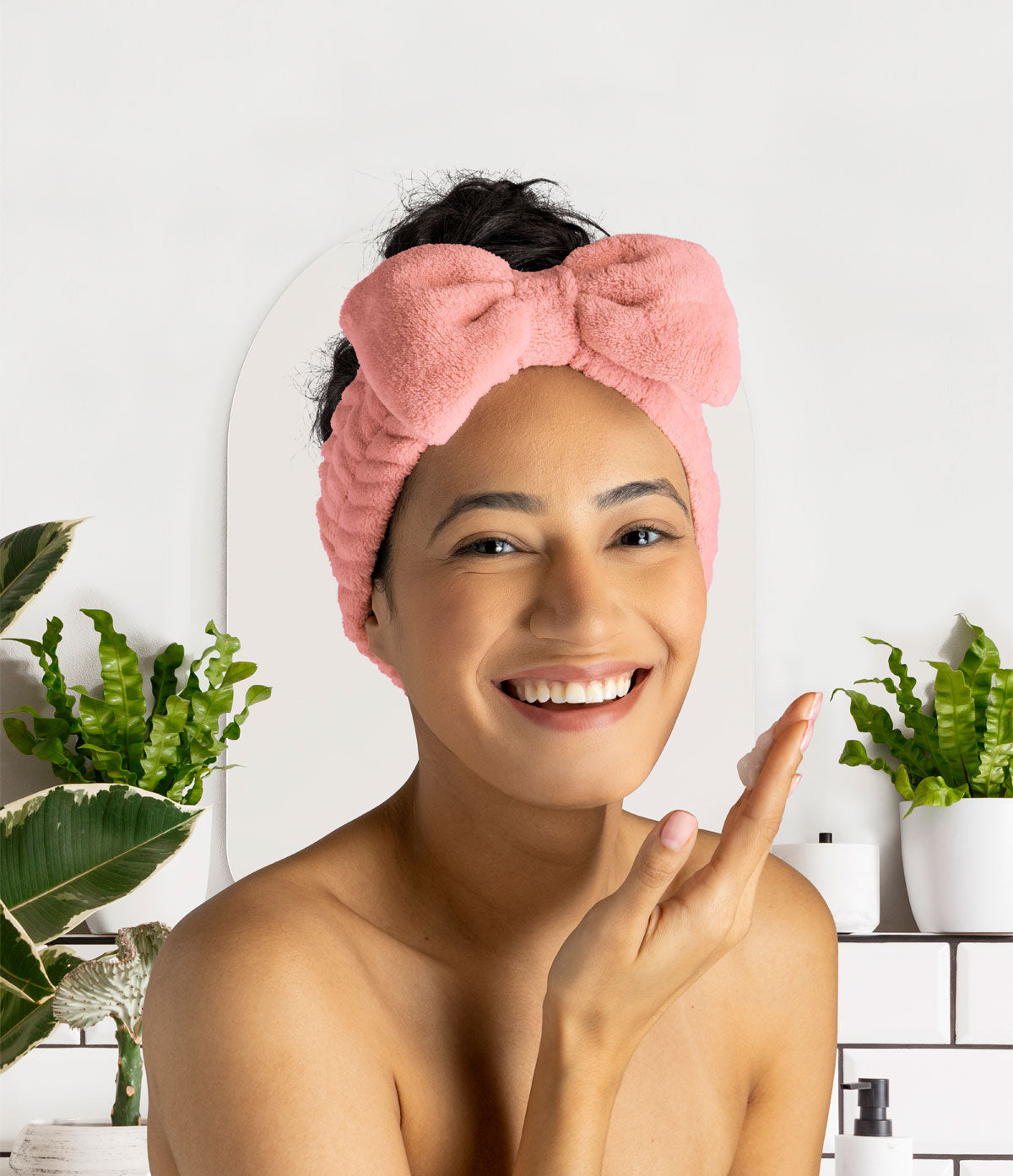 Take A Bow Plush Spa Headband