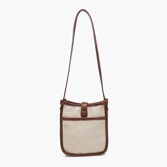 Aislin Herringbone Crossbody