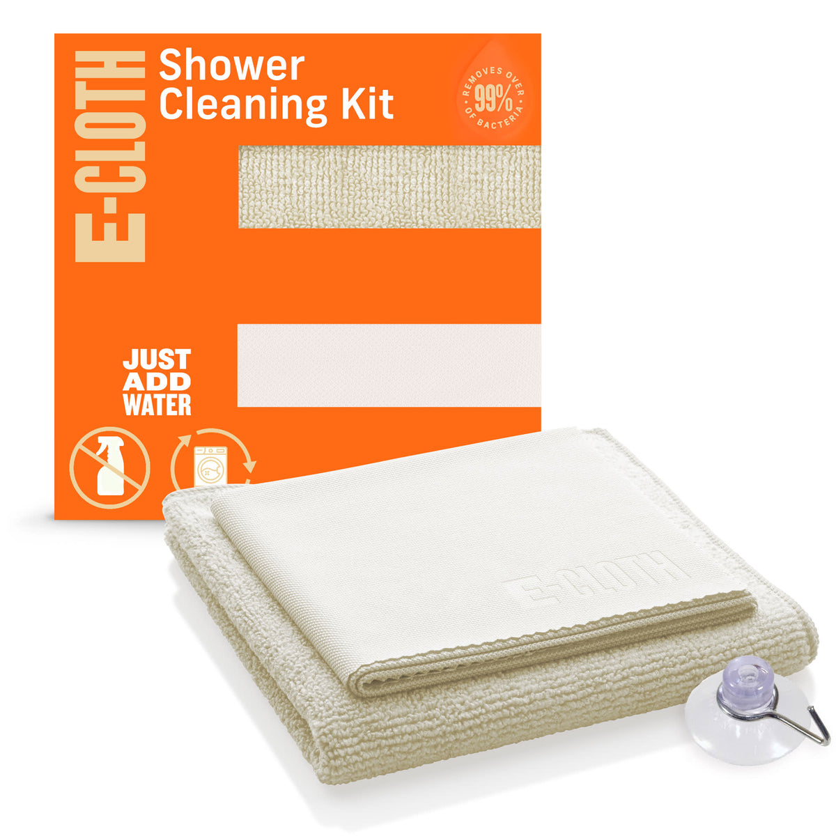 Shower Cleaning Kit 2 Cloths