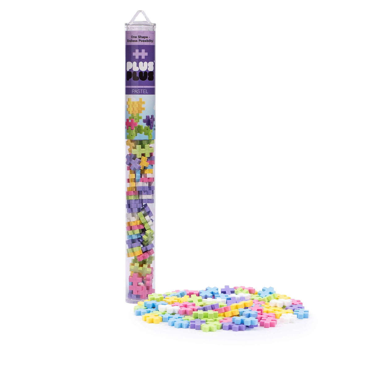 Plus Plus Toy Tube - 70 pc